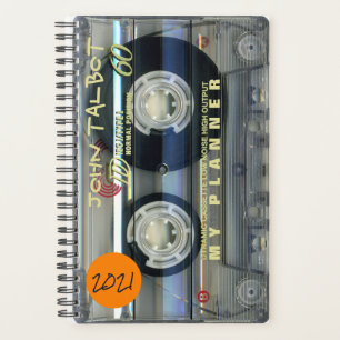 Retro T2 Audiotape Music Quote personalisiert Pl Planer