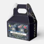 Retro T3 Audiotape 50. Geburtstag Danke GFB Geschenkschachtel (Rückseite)