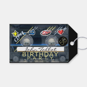 Retro T3 Audiotape 50. Geburtstag Vielen Dank, das Geschenkanhänger