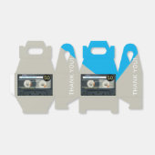 Retro T6 Audiotape 50. Geburtstag Danke GFB Geschenkschachtel (Ungefaltet)