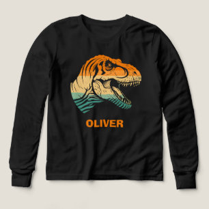 Retro-T-Rex-Dinosaurier-Shirt