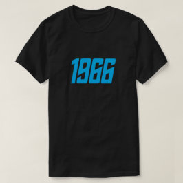 Retro T - Shirt 1966 (blau)