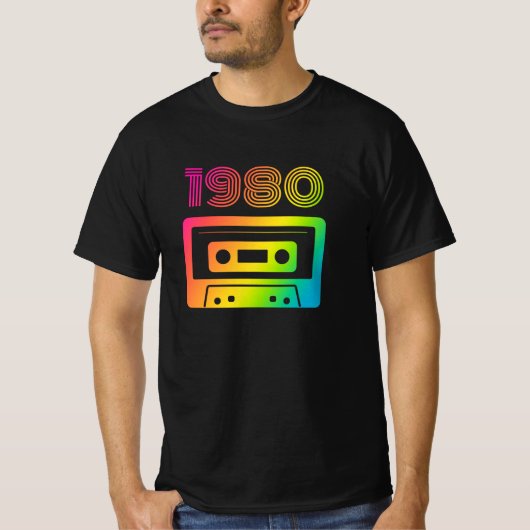 Retro-T - Shirt 1980 (Vorderseite)