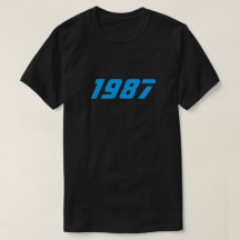 Retro T - Shirt 1987