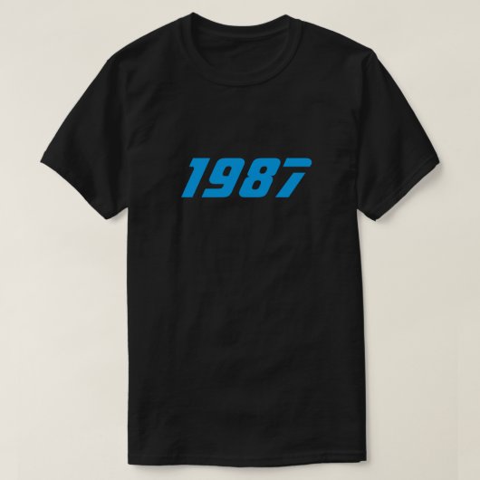Retro T - Shirt 1987 (Design vorne)