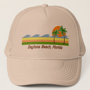 RETRO T-Shirt Daytona Beach Florida Truckerkappe