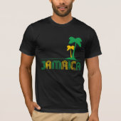 Retro T - Shirt Jamaikas (Vorderseite)