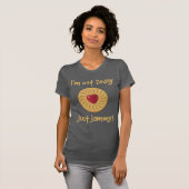 Retro T - Shirt Jammy Dodger Biscuit (Vorne ganz)