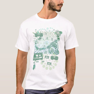 Retro T-Shirt - modernes Retro, Band, Silhouette