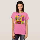 Retro-T-Shirt T-Shirt (Vorne ganz)