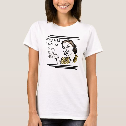 Retro T - Shirts Mimi und Geschenke (Vorderseite)