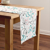 Retro Table Runner Kurzer Tischläufer (Beispiel)