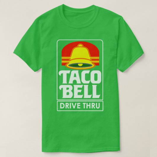 Retro Taco Drive Thru Pillow T-Shirt (Design vorne)