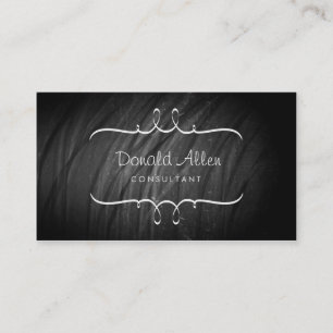 Retro-Tafel Beruflich geschiefert Visitenkarte