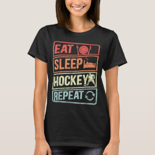 Retro-Tag-Hockey-Meme Vintage-Sport lustiger Witz T-Shirt