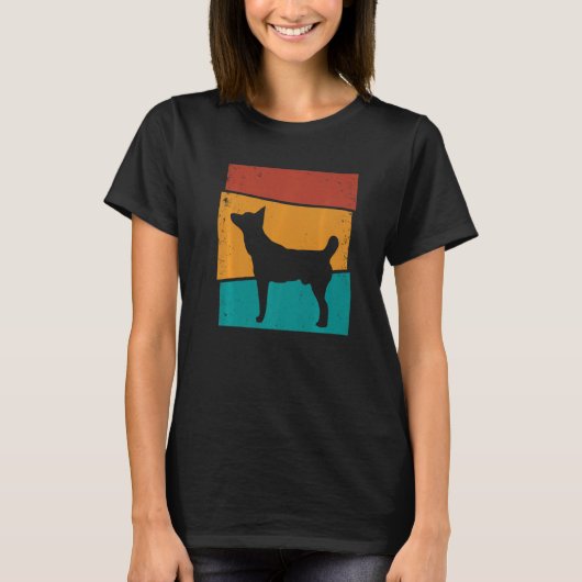 Retro Tahltan Bear Dog T-Shirt (Vorderseite)