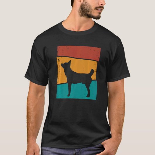 Retro Tahltan Bear Dog T-Shirt (Vorderseite)