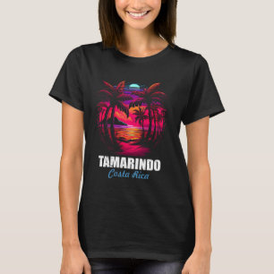 Retro Tamarindo Costa Rica Vintager Urlaub T-Shirt