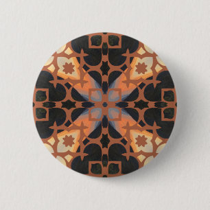 Retro-Tan-Muster Button