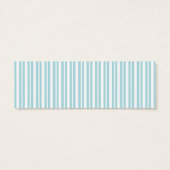 Retro Tandem Bicycle Blue & White Striping Wedding (Rückseite)