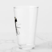 Retro-Tango-Tänzer Glas (Links)