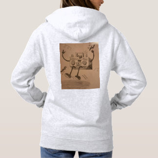 Retro-Tanz-Boombox-Hoodie Hoodie