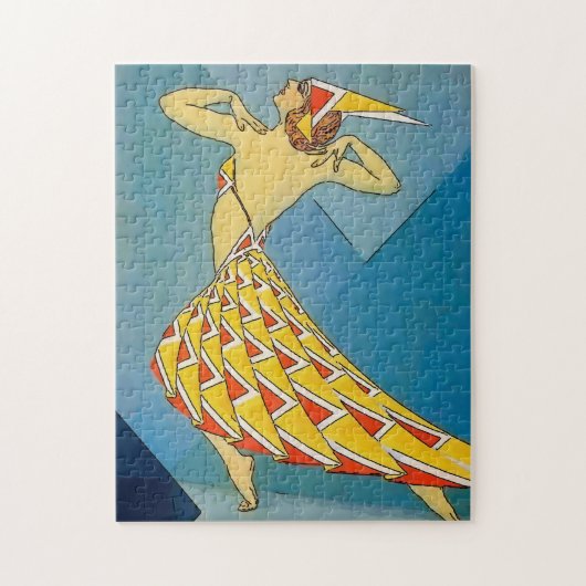 Retro-Tänzer Puzzle (Vertikal)