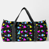 RETRO TAPE FARBIGE FORMEN DUFFLE BAG (Vorderseite)