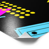 RETRO TAPE FARBIGE FORMEN FOTODRUCK (Ecke)