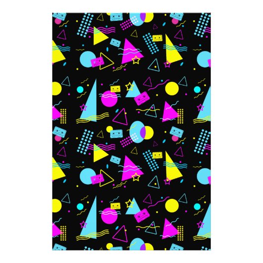 RETRO TAPE FARBIGE FORMEN FOTODRUCK (Vorne)