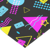 RETRO TAPE FARBIGE FORMEN KURZER TISCHLÄUFER (Ecke)