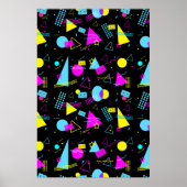 RETRO TAPE FARBIGE FORMEN POSTER (Vorne)