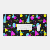 RETRO TAPE FARBIGE FORMEN SCHREIBTISCHUNTERLAGE (Tastatur & Maus)