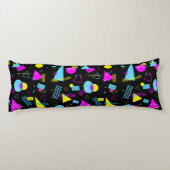 RETRO TAPE FARBIGE FORMEN SEITENSCHLÄFERKISSEN (Rückseite)