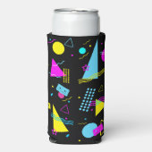 RETRO TAPE FARBIGE FORMEN SELTERS DOSENKÜHLER (Seltzer Vorderseite)