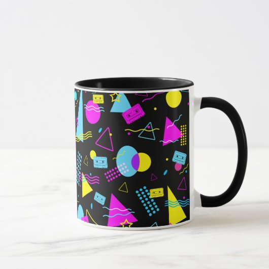 RETRO TAPE FARBIGE FORMEN TASSE (Rechts)
