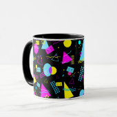 RETRO TAPE FARBIGE FORMEN TASSE (Vorderseite Links)
