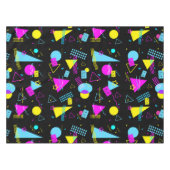 RETRO TAPE FARBIGE FORMEN TISCHDECKE (Vorderseite (Horizontal))