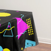 RETRO TAPE FARBIGE FORMEN TISCHDECKE (Beispiel)