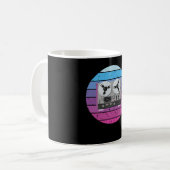 Retro Tape Recorder Tape Recorder Kaffeetasse (Vorderseite Links)