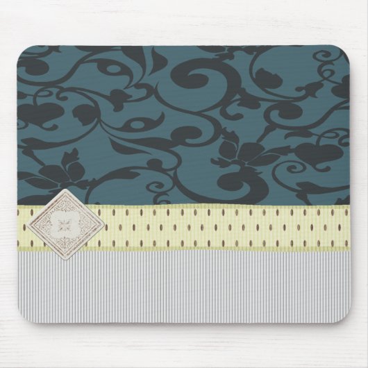 Retro Tapete Mousepad (Vorne)