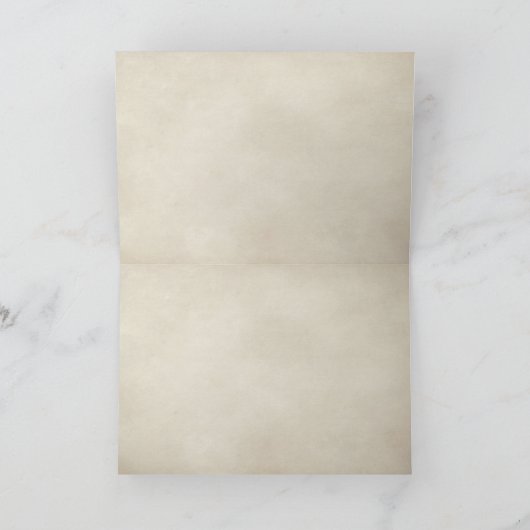 Retro-Tapete vielen Dank Dankeskarte (Innenseite)