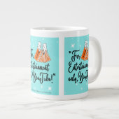 Retro Tarot Tasse - "Nur für Unterhaltung" (Vorderseite Rechts)