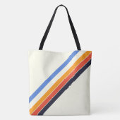 Retro-Tasche mit fünf Streifen Tasche (Rückseite)