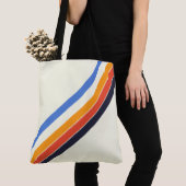 Retro-Tasche mit fünf Streifen Tasche (Von Nahem)