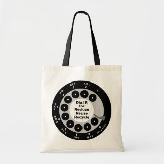 Retro Taschen-Tasche - verringern Sie, verwenden Tragetasche