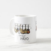 Retro-Tasse, alte Tasse für Schuldesign, Tasse für (Vorderseite Links)