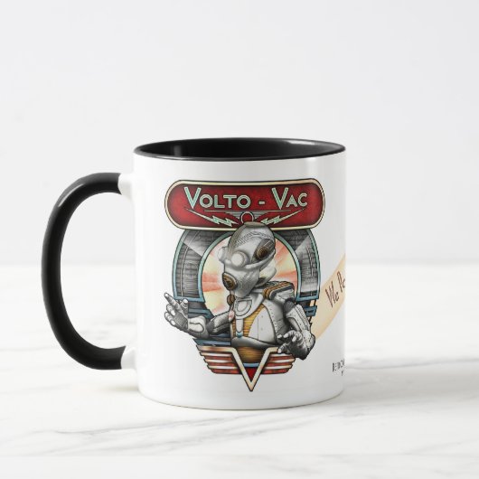 Retro Tasse des Roboter-Volto-VAC (Links)