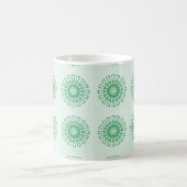Retro Tasse, Kelly Green Kaffeetasse (Mittel)