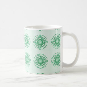 Retro Tasse, Kelly Green Kaffeetasse